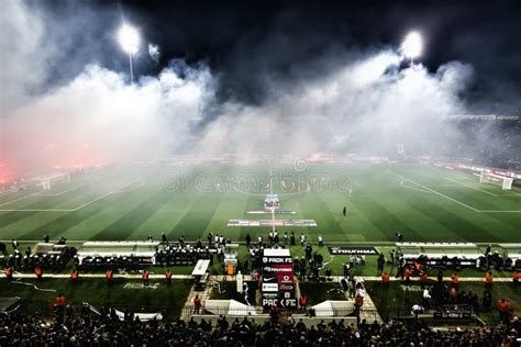 PAOK VS OLYMPIACOS GREEK SUPERLEAGUE Editorial Image - Image of greece, european: 50356650