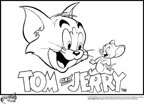 Tom and Jerry Coloring Pages | Minister Coloring