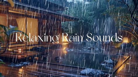 🔴 Duerme rápidamente con el sonido de la lluvia 🌧️ Sonidos de lluvia y ...