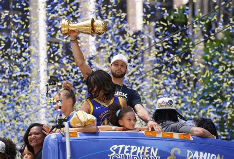 Goat Wearing Steph Curry Jersey at Warriors' Championship Parade