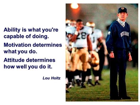 Lou Holtz Leadership Quotes. QuotesGram