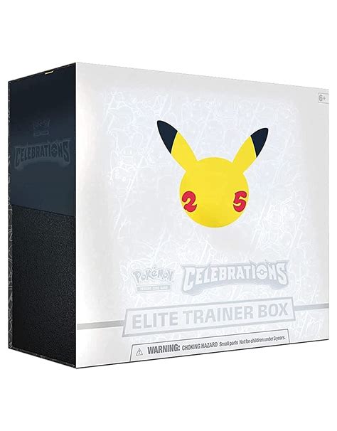 Buy Pokemon 25th Anniversary Celebrations Elite Trainer Box Online at desertcartCyprus