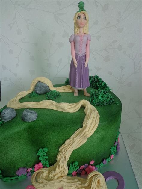 Rapunzel cake. - Decorated Cake by Zoe White - CakesDecor