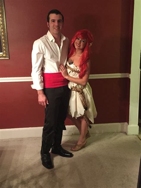 Princess Ariel And Prince Eric Costumes