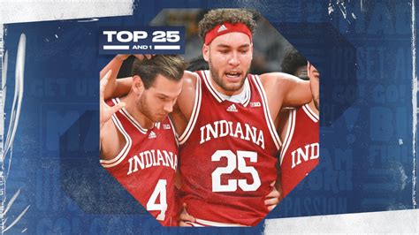 College basketball rankings: Indiana plummets in latest Top 25 And 1 ...