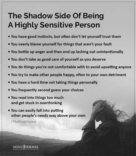 The Shadow Side Of Being A Highly Sensitive Person | Highly sensitive ...