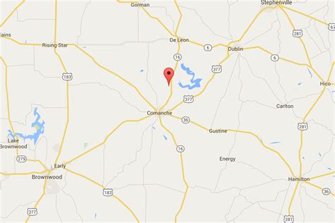 Comanche County Texas Map - Printable Maps