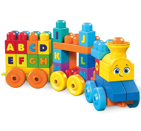 Buy Mega Bloks ABC Musical Train 50 Pieces Online at Low Prices in ...