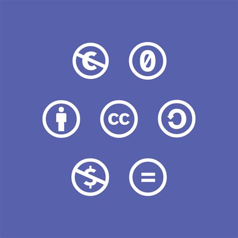 New font with Unicode-compatible Creative Commons license symbols | Ctrl blog