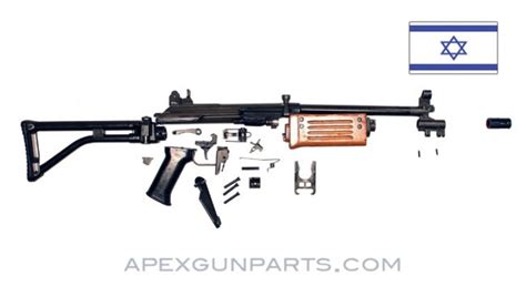 Galil ARM Parts Kit with Wood Handguard, IMI Israel, .223 / 5.56x45 NATO, *Very Good*