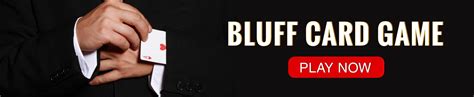 Bluff Card Game - How To Bluff, Poker Bluffing Rules, Play Bluff Card Game