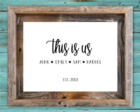 This is Us Digital Download Poster | Etsy