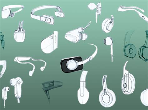 Headphones sketches by Tamara on Dribbble