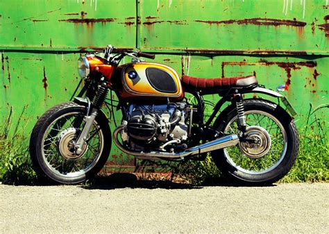 Hell Kustom : BMW R60/5 By Tarmac Custom Motorcycles