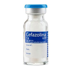 Cefazolina 1 g - Laboratorio Chile | Teva