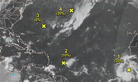 Storm tracker LIVE: Where are active storms in the Atlantic RIGHT NOW ...