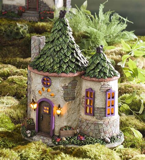 Miniature Fairy Garden Cornwall Solar House | Miniature Fairy Gardens | Fairy garden, Fairy ...