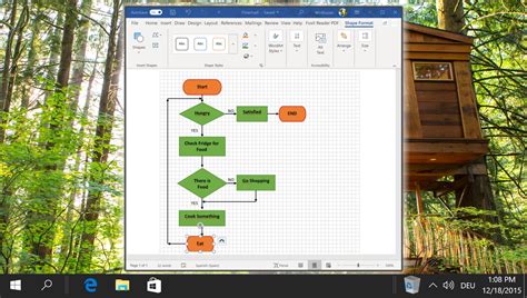 How to Create a Flowchart in Word with Shapes or SmartArt