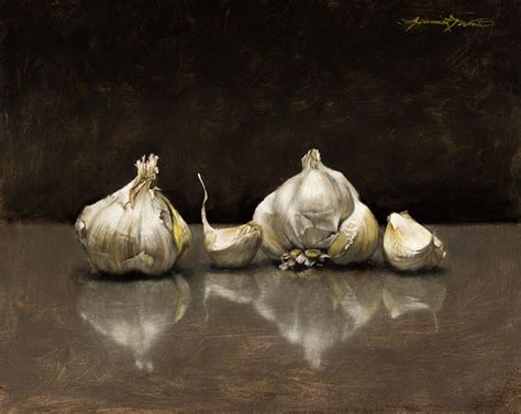 art work garlic - Google Search | Still life art, Still life painting ...