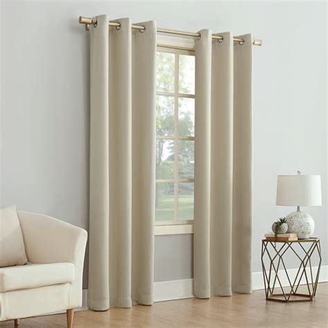 Mainstays Blackout Energy Efficient Grommet Single Curtain Panel ...