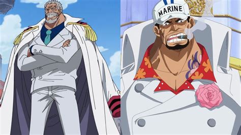 Is Garp stronger than Fleet Admiral Akainu in One Piece?