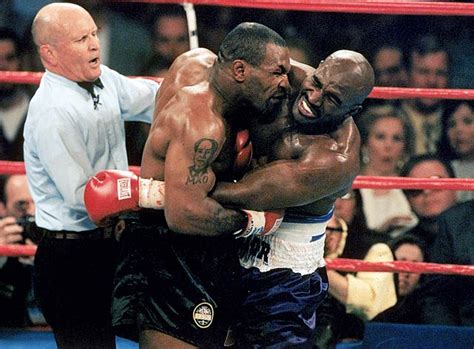 Mike Tyson, Evander Holyfield Rehash Infamous Ear Bite on Fox TV