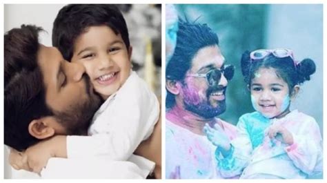 Allu Arjun's kids Ayaan and Arha dance like Pennywise, actor can't control his laughter - Movies ...