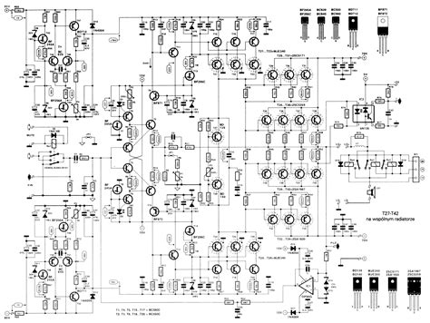 Power Amplifier 2000 Watt - Schematic Design