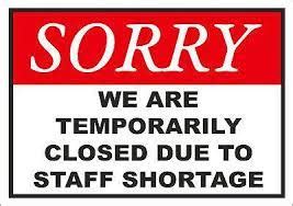 Closed today only due to staff shortage - Griffin Tavern & Restaurant