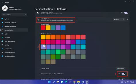 Change color of windows taskbar - bucksfoo