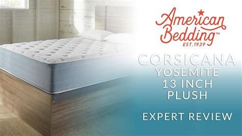 Corsicana American Bedding Yosemite 13 Inch Plush Mattress Expert Review - YouTube