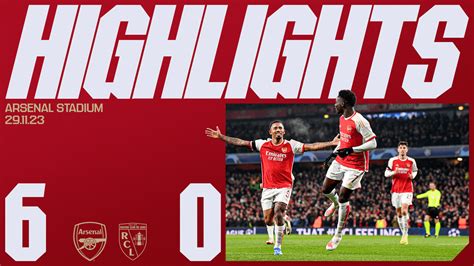 Highlights | Arsenal 6-0 RC Lens | Video | News | Arsenal.com