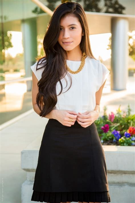 A Black and White Wear to Work Outfit