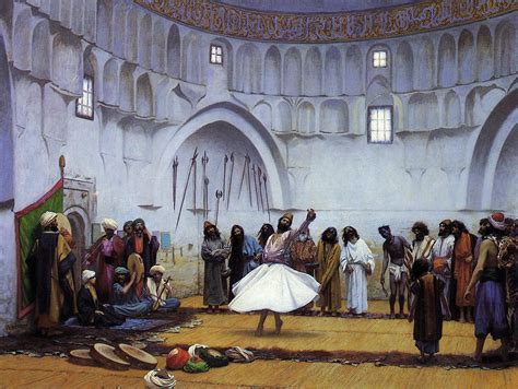 Whirling Dervishes, c.1895 - Jean-Leon Gerome - WikiArt.org