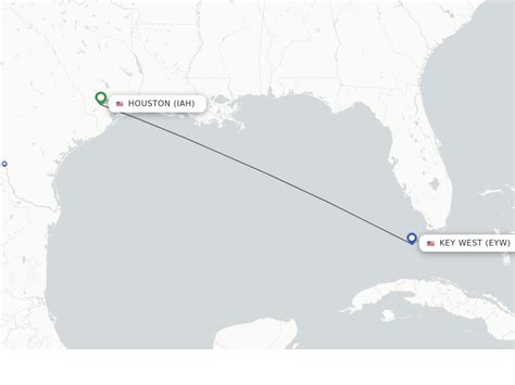 Direct (non-stop) flights from Houston to Key West - schedules - FlightsFrom.com