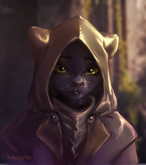 Khajiit by AsheraArt | Эскизы персонажей, Вдохновляющие персонажи ...