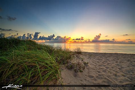 Sunrise from Singer Island Beach Along East Coast | HDR Photography by Captain Kimo