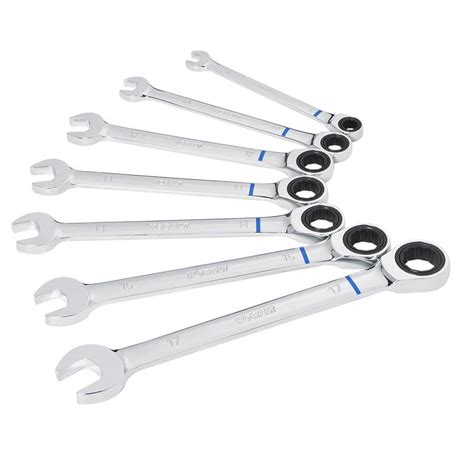 Kobalt 7-Piece 12-point Metric Ratchet Wrench Set at Lowes.com