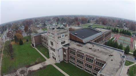 DJI Phantom 2 Vision Plus Woodrow Wilson Middle School Flyover and ...