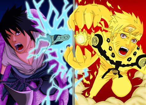 Naruto vs Sasuke final battle by Salty-art on DeviantArt