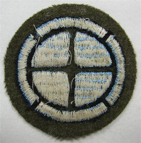 Interwar 35th Infantry Division Patch on Wool – Griffin Militaria