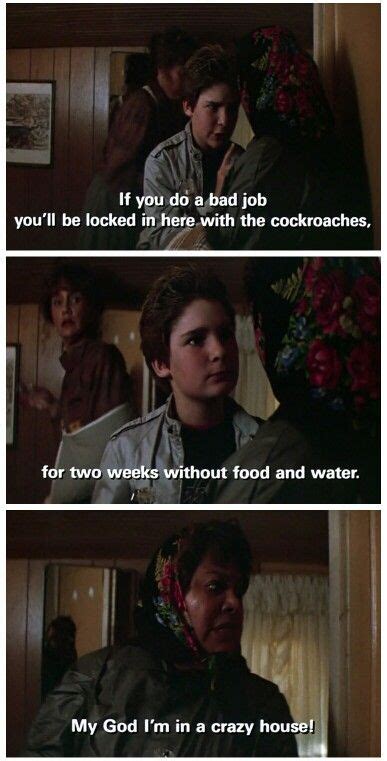 The Goonies | 80s movie quotes, Movie quotes funny, Movie quotes