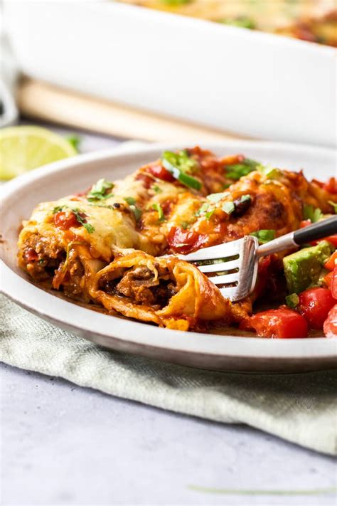 Steak Enchiladas - Sugar Salt Magic