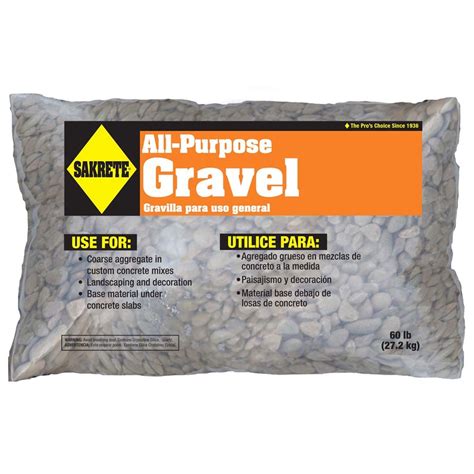 Sakrete 60 Pound(S) Brown All-purpose Gravel at Lowes.com