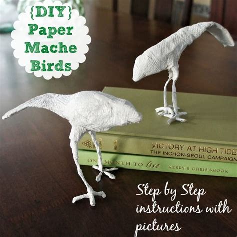 Paper Mache Birds: Easy DIY project | Paper mache crafts, Diy paper ...