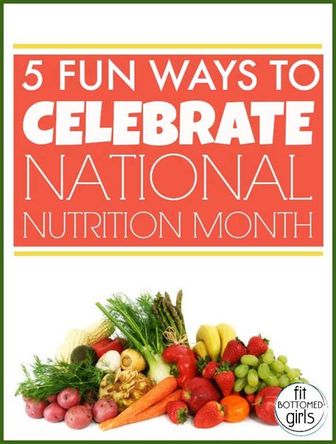 5 Fun Ways to Celebrate National Nutrition Month