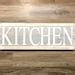 Rustic Kitchen Sign Home Decor Cottage Chic Gray Kitchen Sign - Etsy