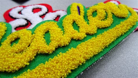 Chenille embroidery