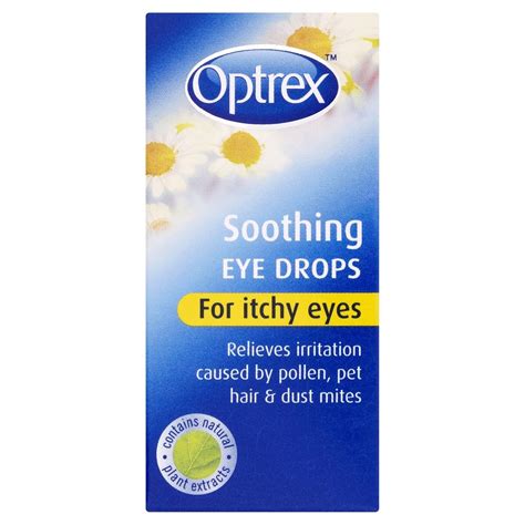 6 x Optrex Soothing Eye Drops for Itchy Eyes 10ml: Amazon.co.uk: Health & Personal Care