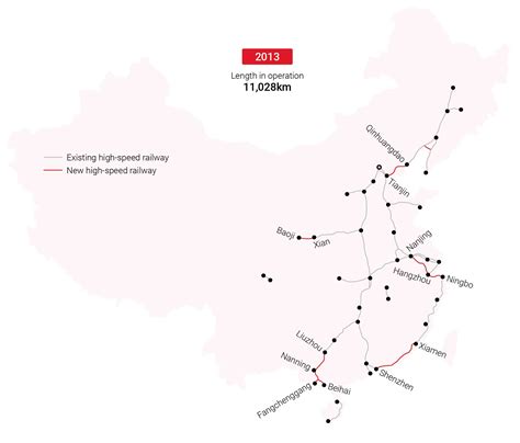 How China built the world’s largest high-speed rail network – a visual ...